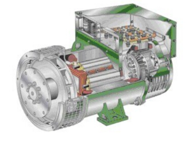 吉林发电机内部结构图